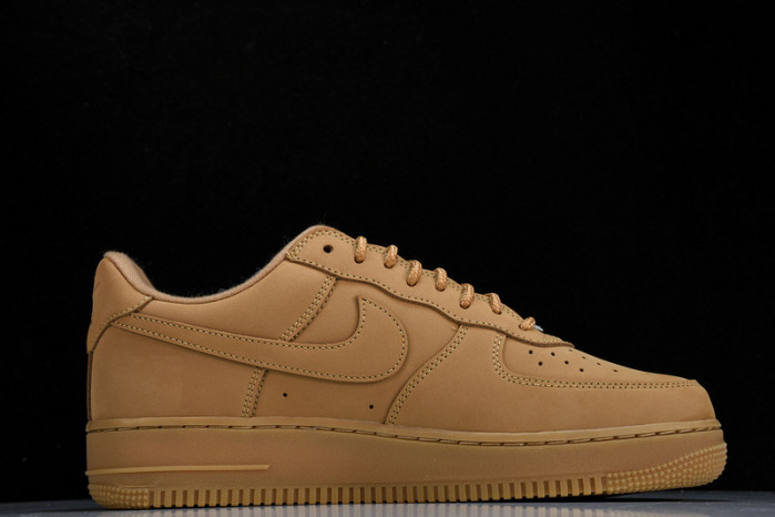 Svp*me x nike air force 1  “flax” dn1555-200