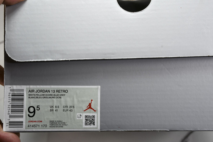AIR JORDAN 13 RETRO “Blue Grey” 414571 170