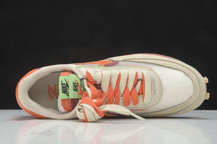 Nike LDWaffle CLOT sacai Net Orange Blaze DH1347-100