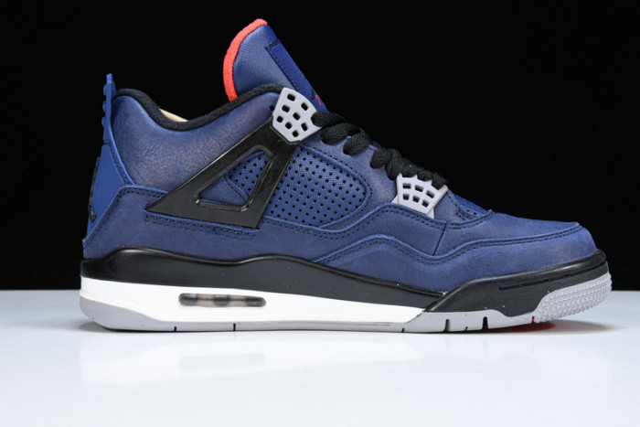 Air Jordan 4 WNTR Loyal Blue Habanero Red Black CQ9597-401