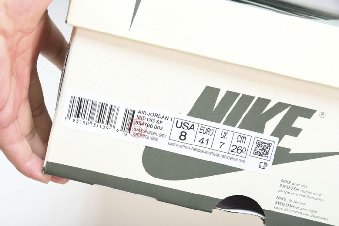 Air Jordan 1 Mid OG SP 554766-002