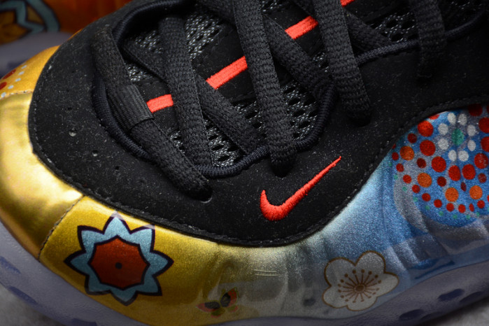 NIKE AIR FOAMPOSITE ONE LNY QS "LUNAR NEW YEAR 2018" AO7541-006