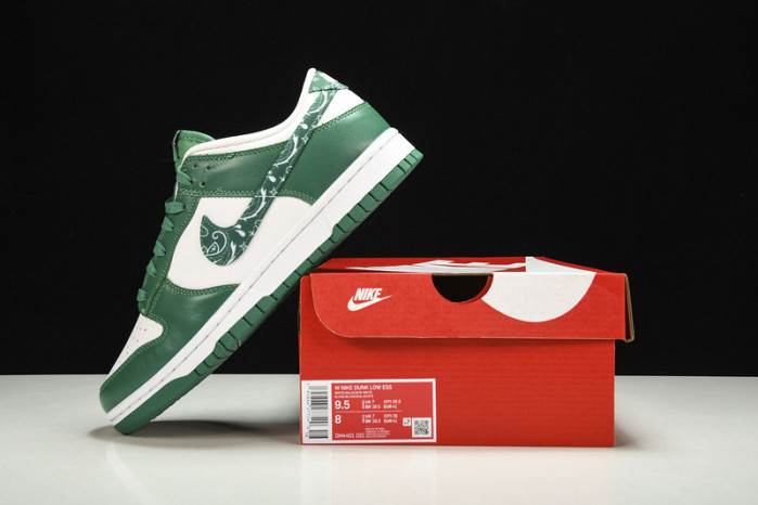 NIKEDunk Low ESS“Green Paisley” DH4401-102