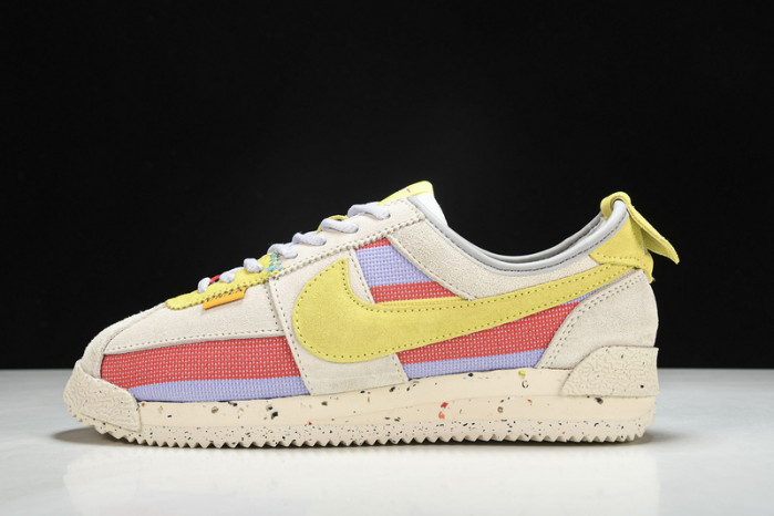 UNION X NIKE CORTEZ YELLOW PURPLE RED DR1413-100