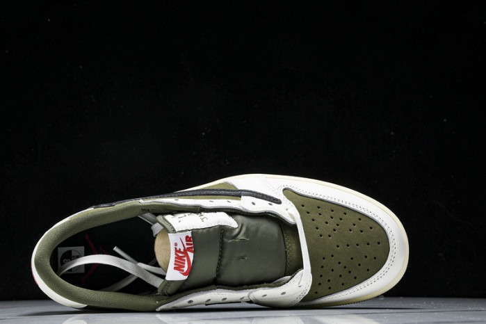 Travis Scott x Air Jordan 1 Low OG “Medium Olive” DM7866-200