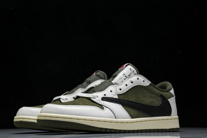 Travis Scott x Air Jordan 1 Low OG “Medium Olive” DM7866-200