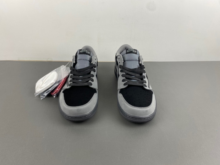 Travis Scott x Air Jordan 1 Low OG Black Gray DM7866-775