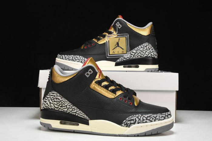 Air Jordan 3 Retro "Black Gold"   CK9246-067