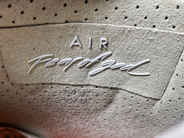 Air Fear Of God 1 SA Light Bone Black  AT9915-002