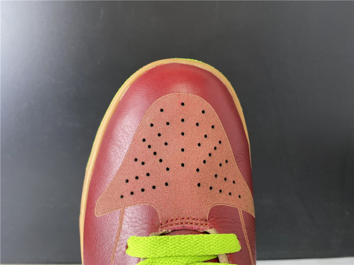 Nike Dunk Low 1-Piece Varsity Red Chartreuse 311611-661