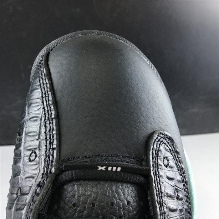 AIR JORDAN 13 RETRO BLACK ISLAND GREEN 414571-030