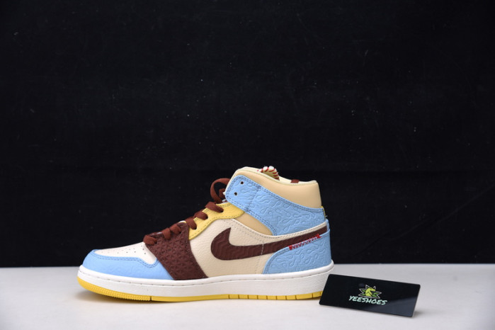 Ma1s0n chateau rouge x air jordan 1 high mid  fearless cu2803-200