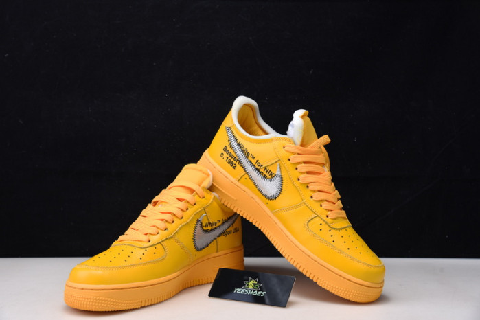 Nike Air Force 1 Low OF University Gold Metallic Silver DD1876-700