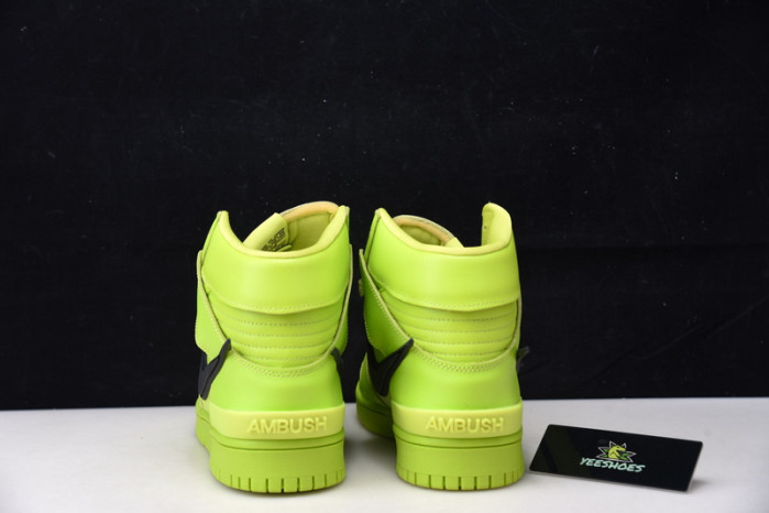 Nike Dunk High AMBUSH Flash Lime CU7544-300