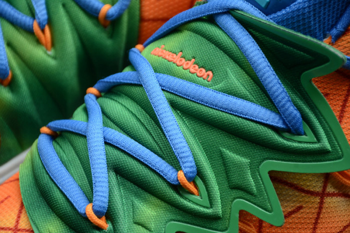 KYRIE 5 SPONGEBOB PINEAPPLE HOUSE ORANGE/GREEN-BLUE 004
